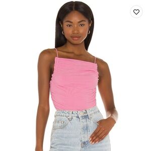 NWT Superdown Pink Tabk Top